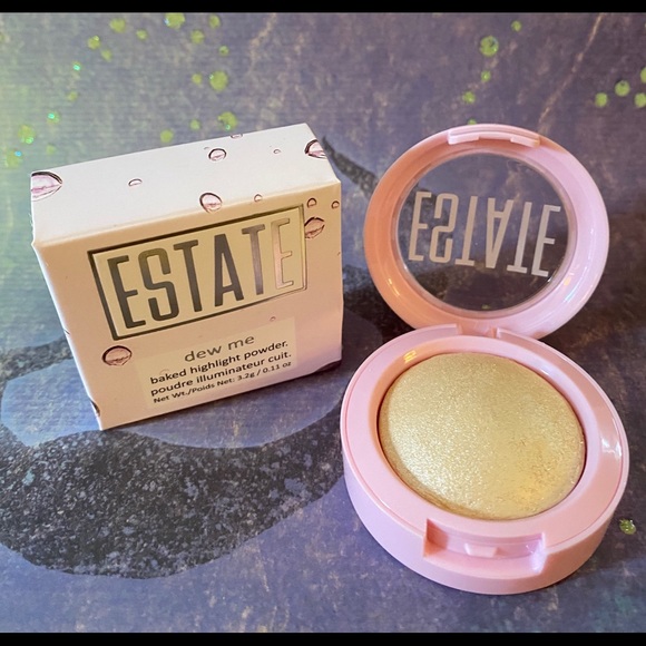 BNIB Estate Dew Me Baked Highlight Powder (Lit) - Picture 2 of 2